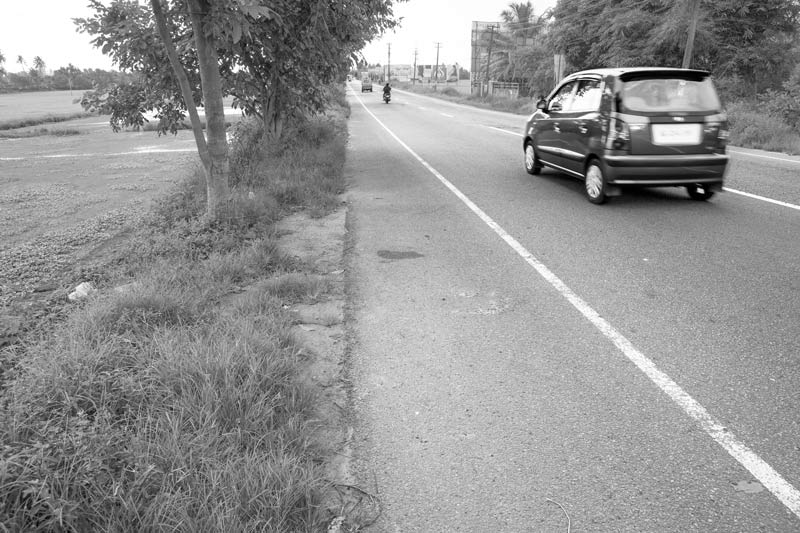 The Alappuzha-Changanassery (A.C.) Road running across from east to west in the middle of Kuttanad in Alappuzha district, Kerala. Construction of road network is criticized for the adverse impact on fragile water ecosystem of Kuttanad
